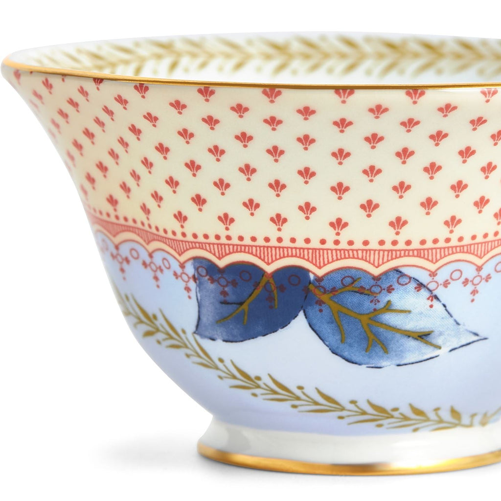 Butterfly Bloom Blue Teacup and Saucer