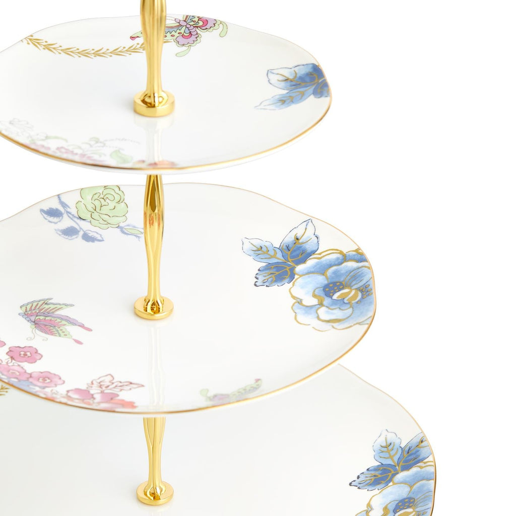Butterfly Bloom 3 Tier Cake Stand