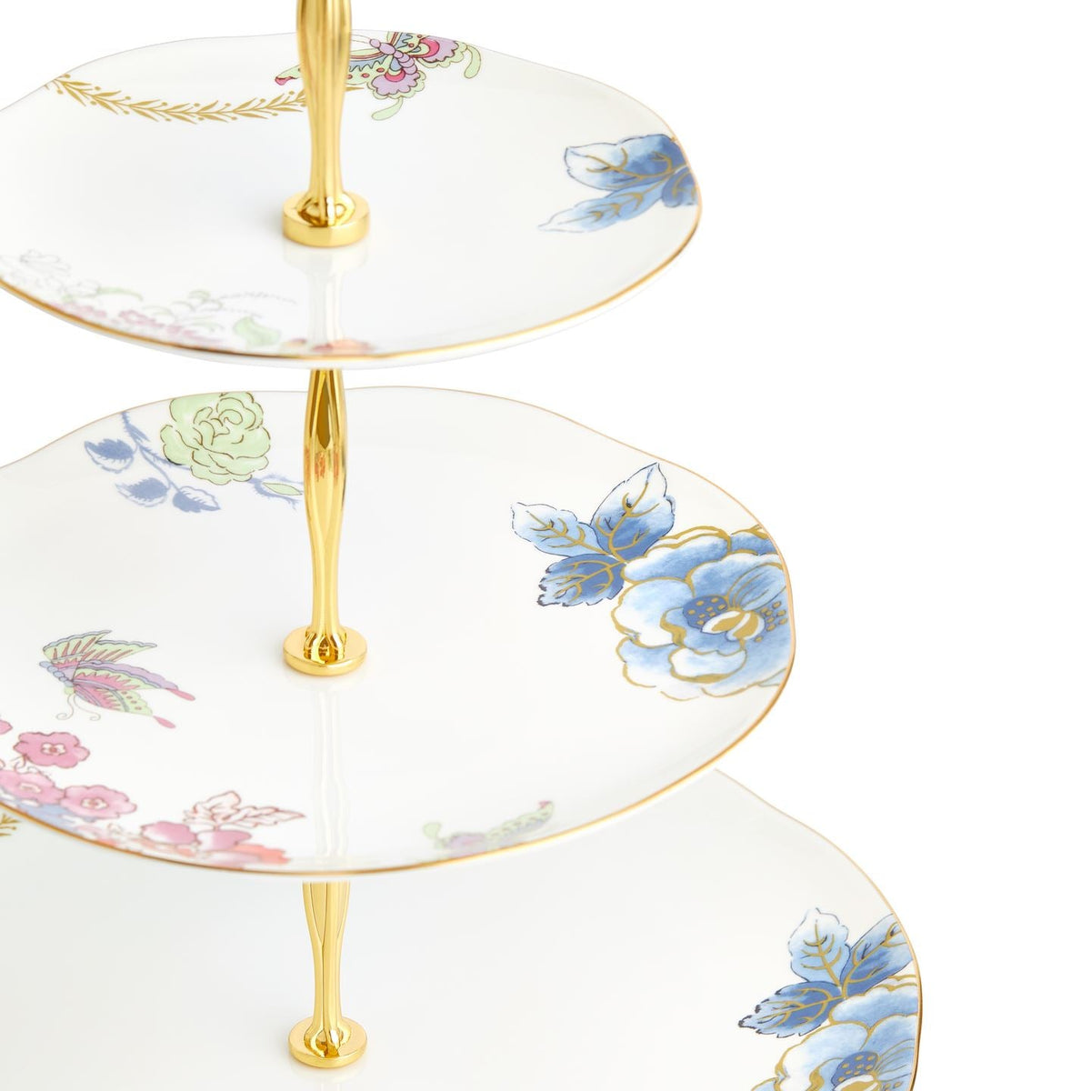 Butterfly Bloom 3 Tier Cake Stand