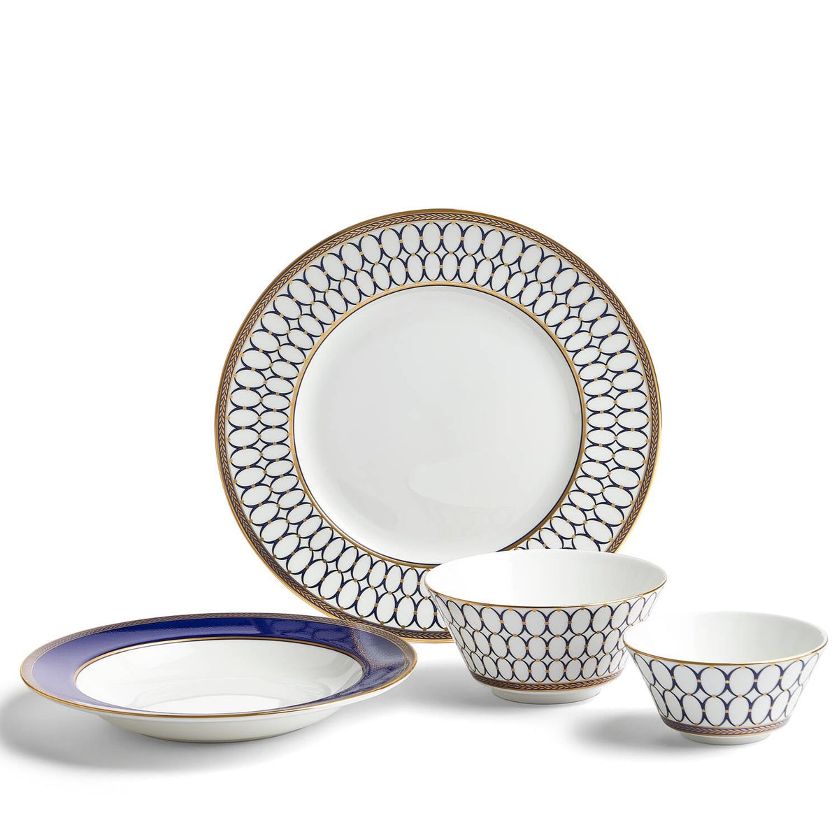Renaissance Gold Dinnerware 8 Piece Set