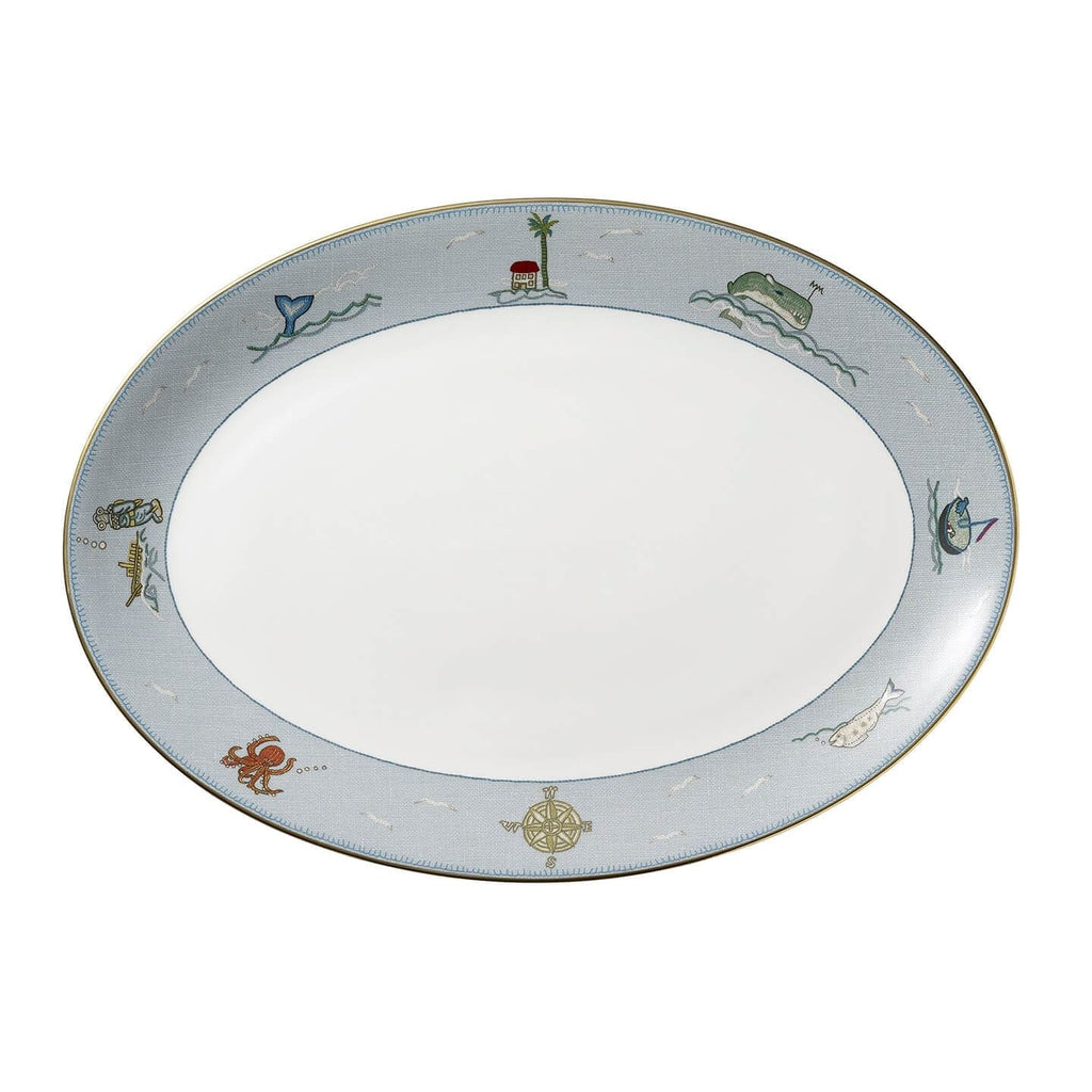 Sailor's Farewell Oval Platter