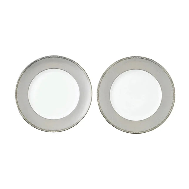 Winter White Plate, Set of Two