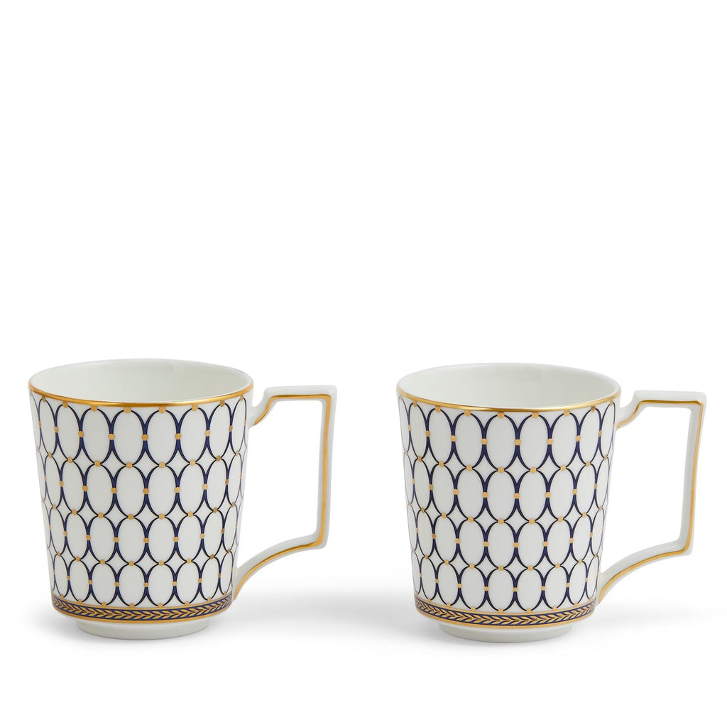 Renaissance Gold Mug, Set of 2