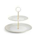 Gio Gold 2 Tier Cake Stand