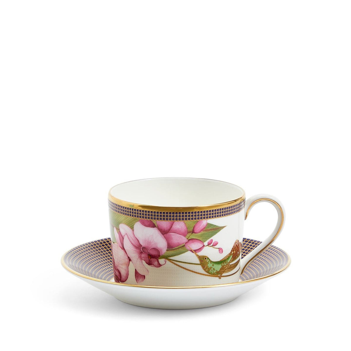 Hummingbird Tea Cup & Saucer
