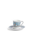 Florentine Turquoise Coffee Cup and Saucer
