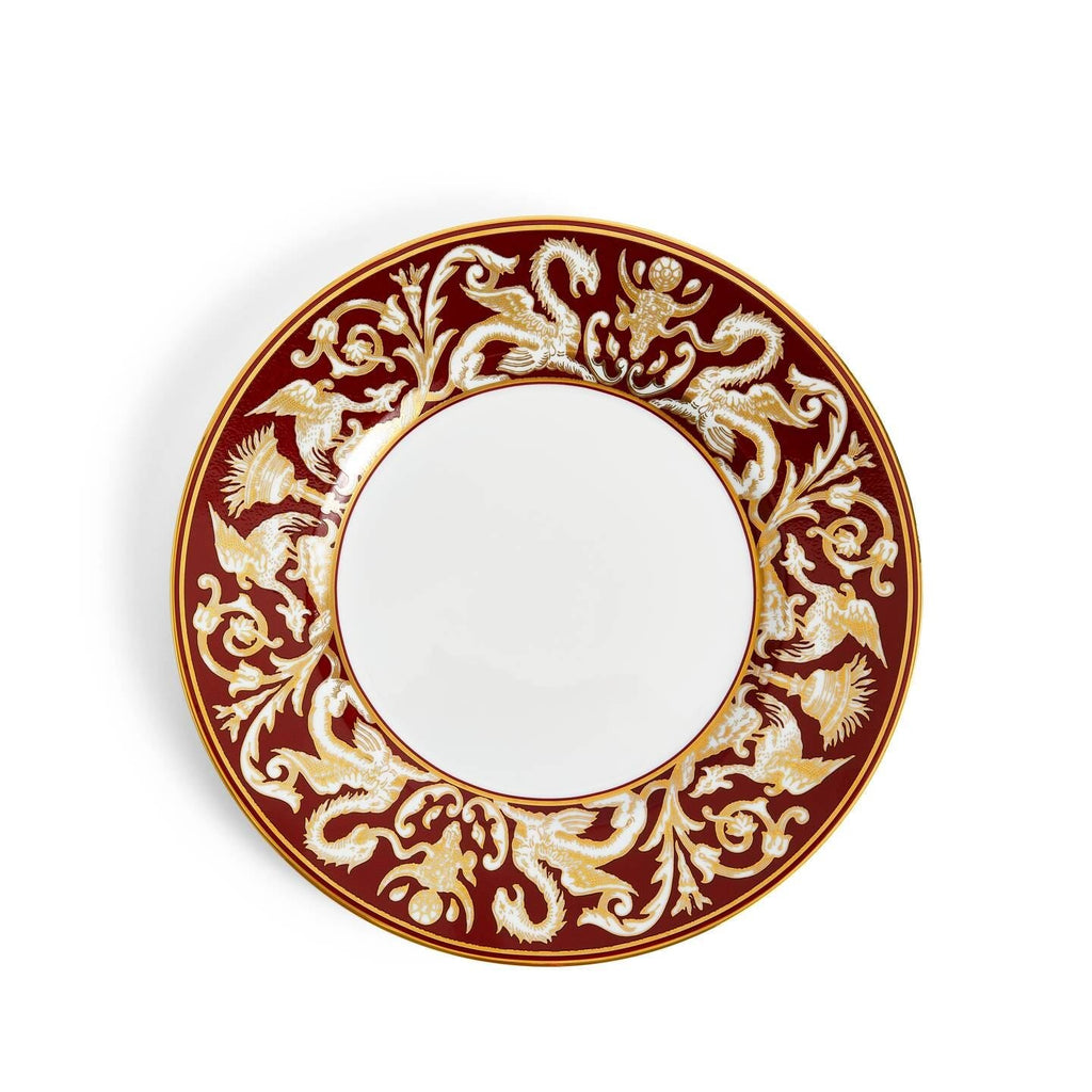 Renaissance Red Plate Florentine Accent