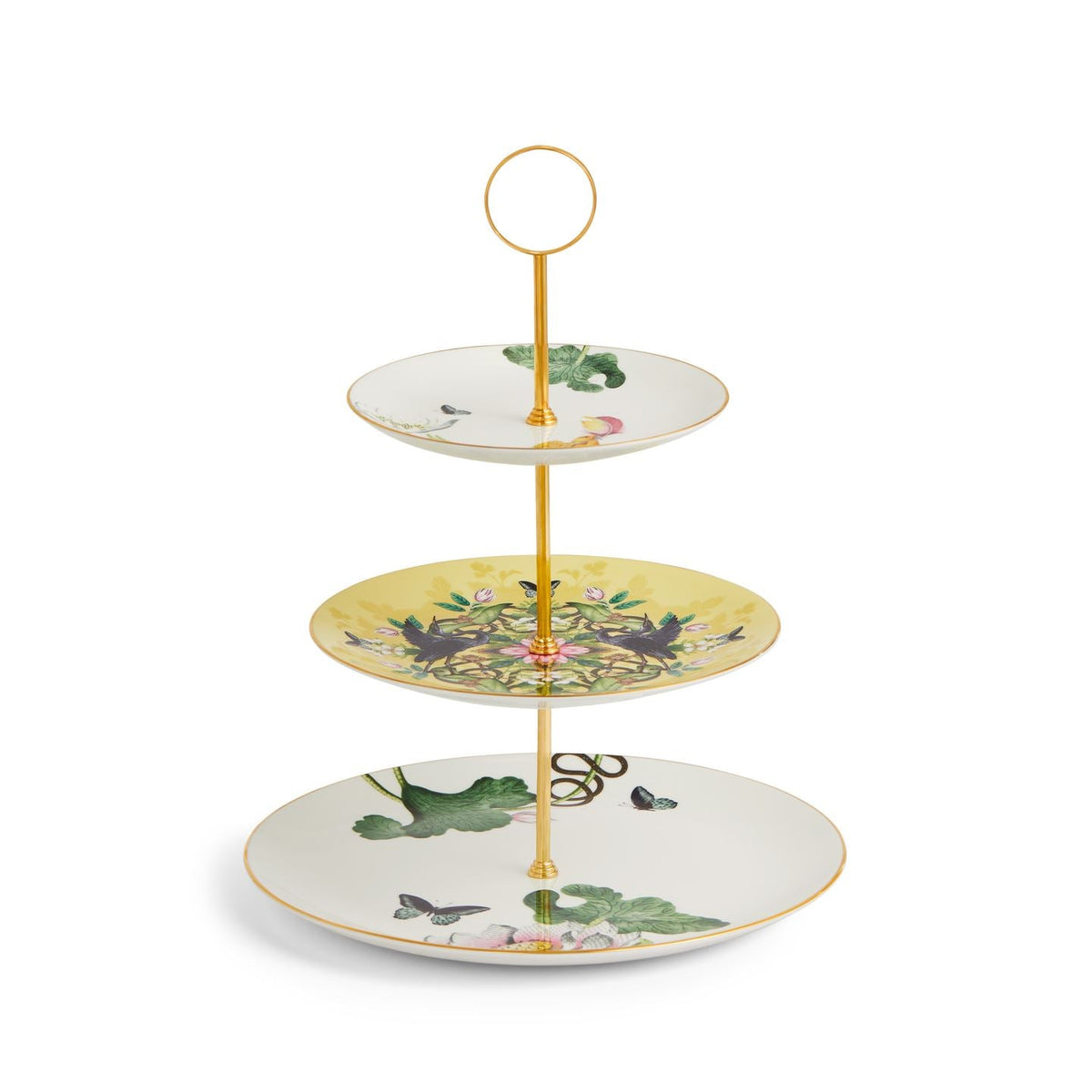 Waterlily 3 Tier Cake Stand