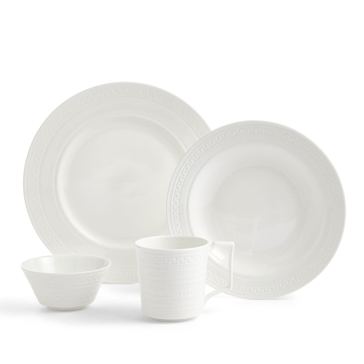 Intaglio 4 Piece Dinner Set
