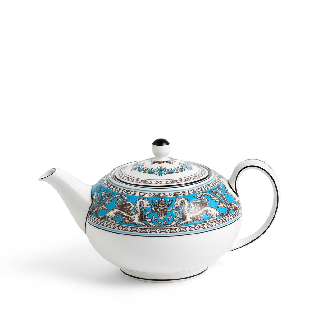 Florentine Turquoise Teapot Small