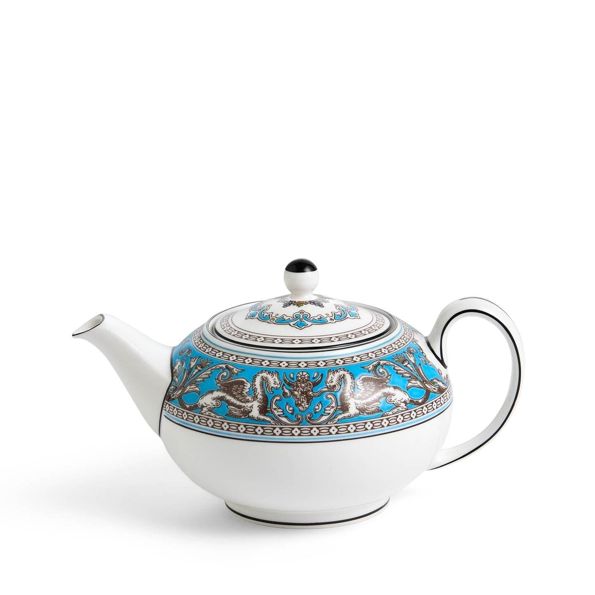 Florentine Turquoise Teapot Small