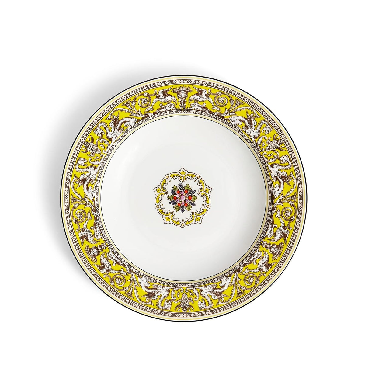 Florentine Citron Rim Soup Bowl