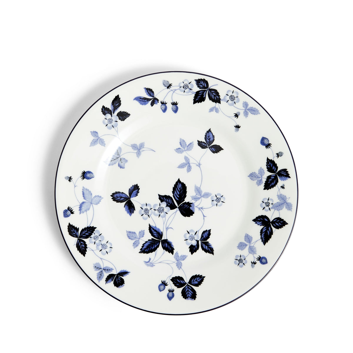 Wild Strawberry Inky Blue Salad Plate