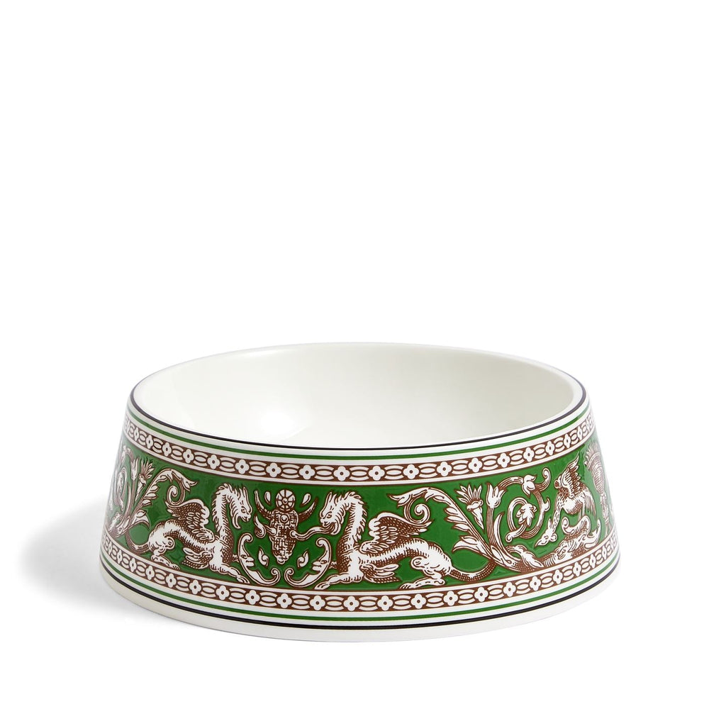 Florentine Verde Pet Bowl Large