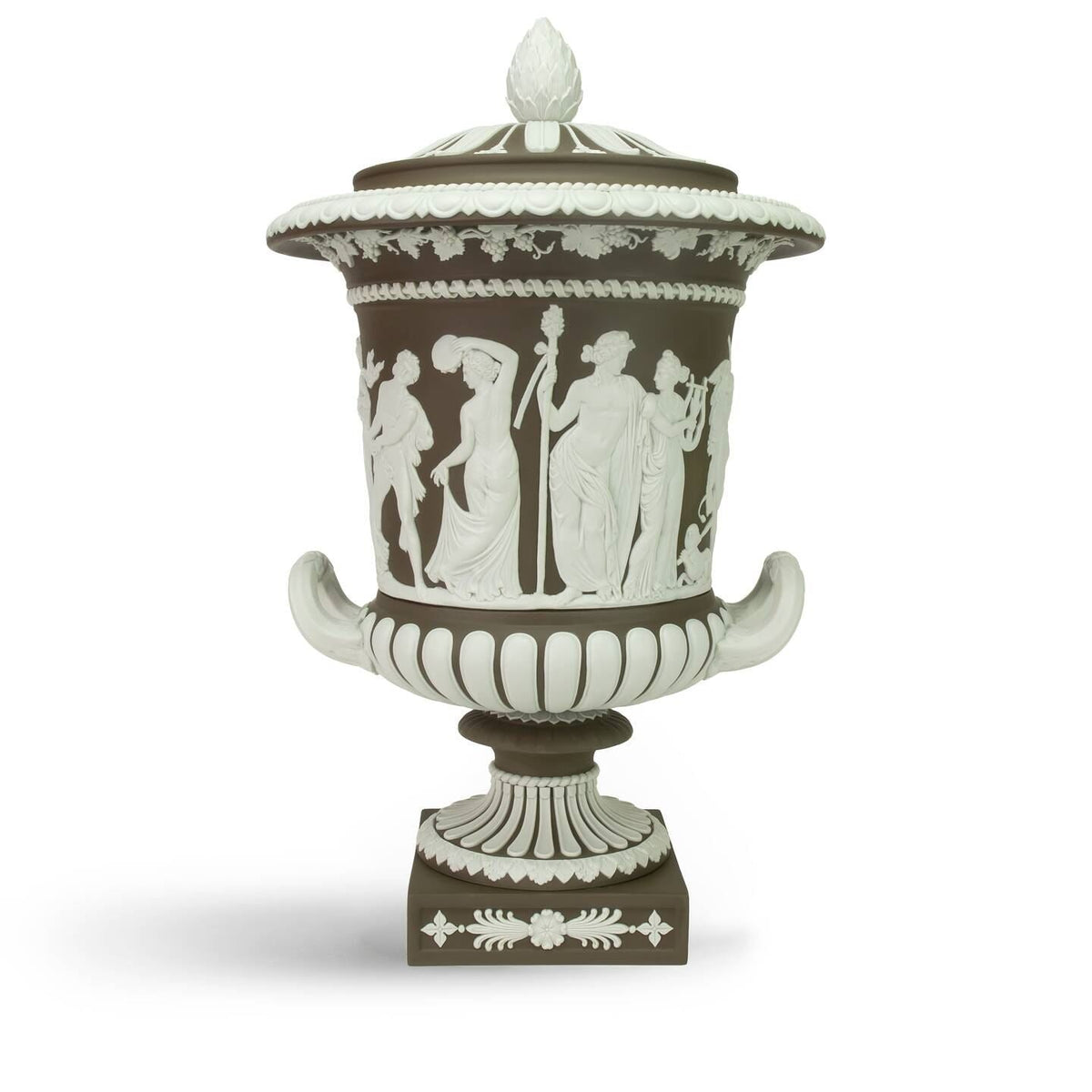Borghese Vase Marsh Green