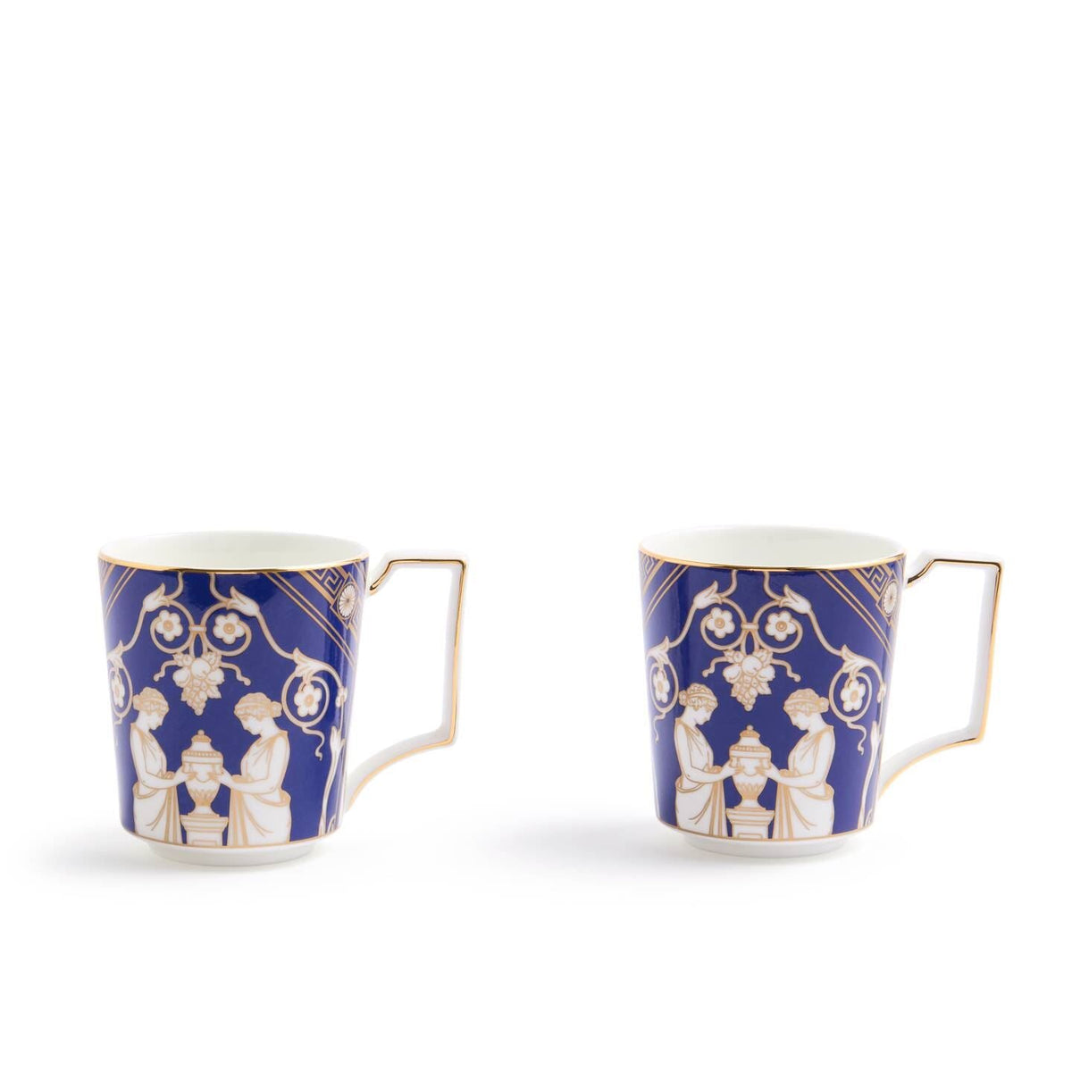 Renaissance Accents Gold Mug Set of 2