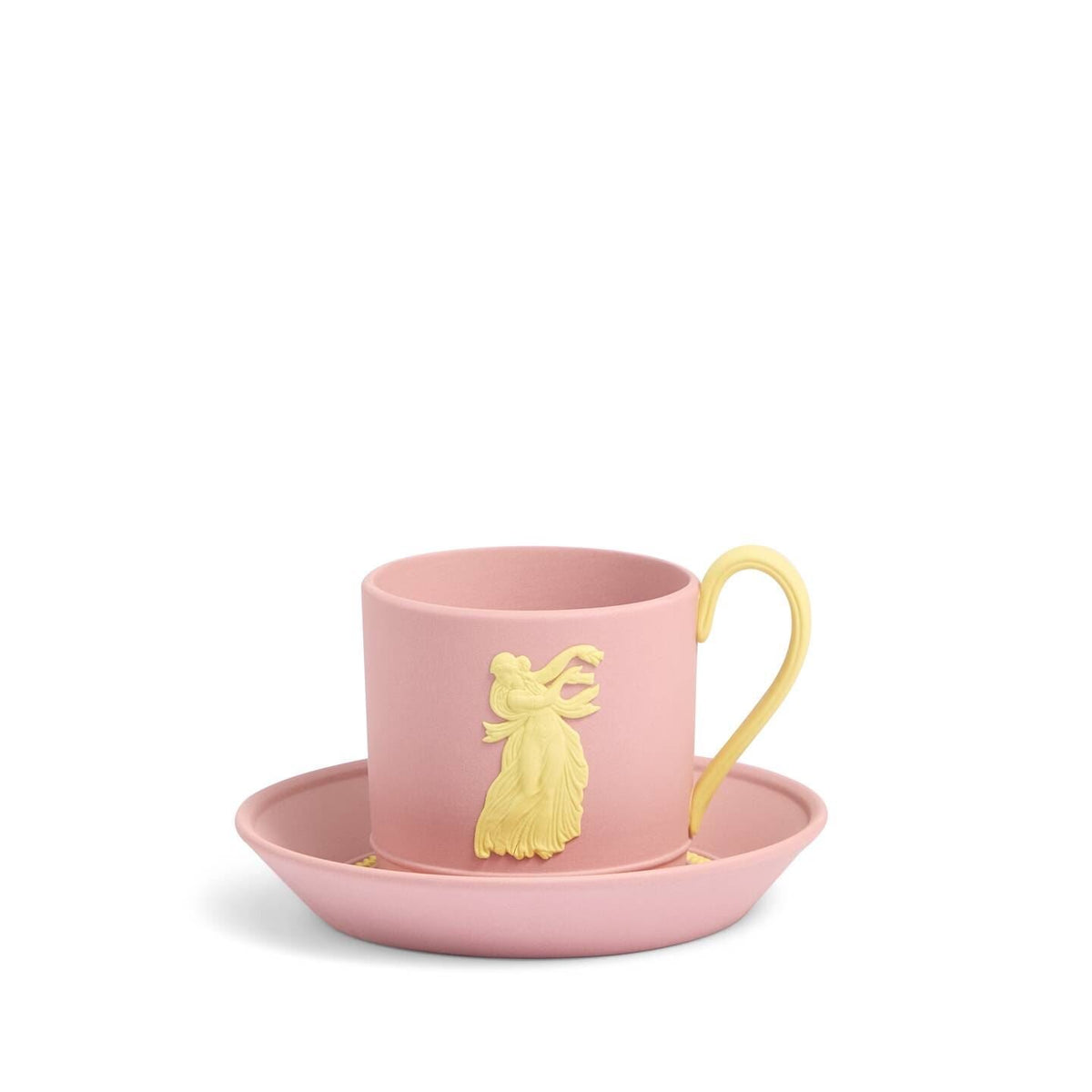 Bacchus Teacup and Saucer Pink