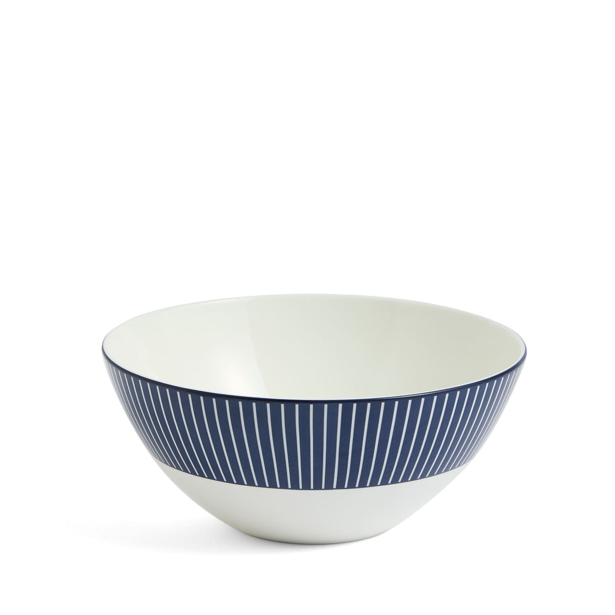 Gio Pinstripe Cereal Bowl Blue