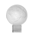 Bacchus Crystal Plaque