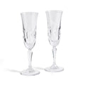 Bacchus Crystal Flute Pair
