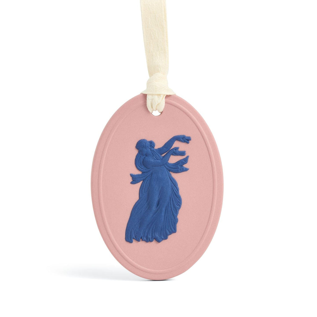 Festive Balance Jasper Ornament Pink & Saxton