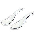 Gio Blue Chinese Spoons Set Of 2