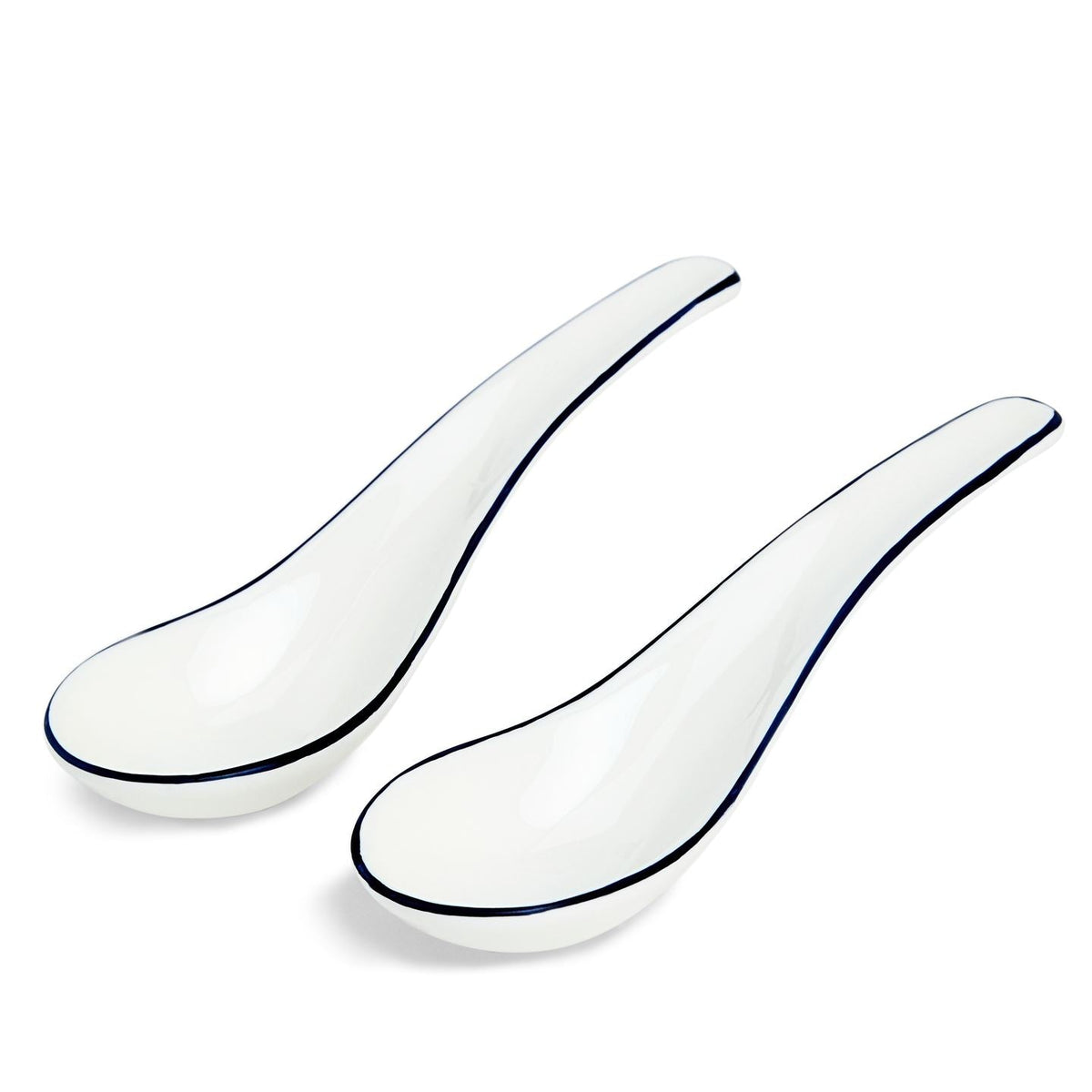 Gio Blue Chinese Spoons Set Of 2