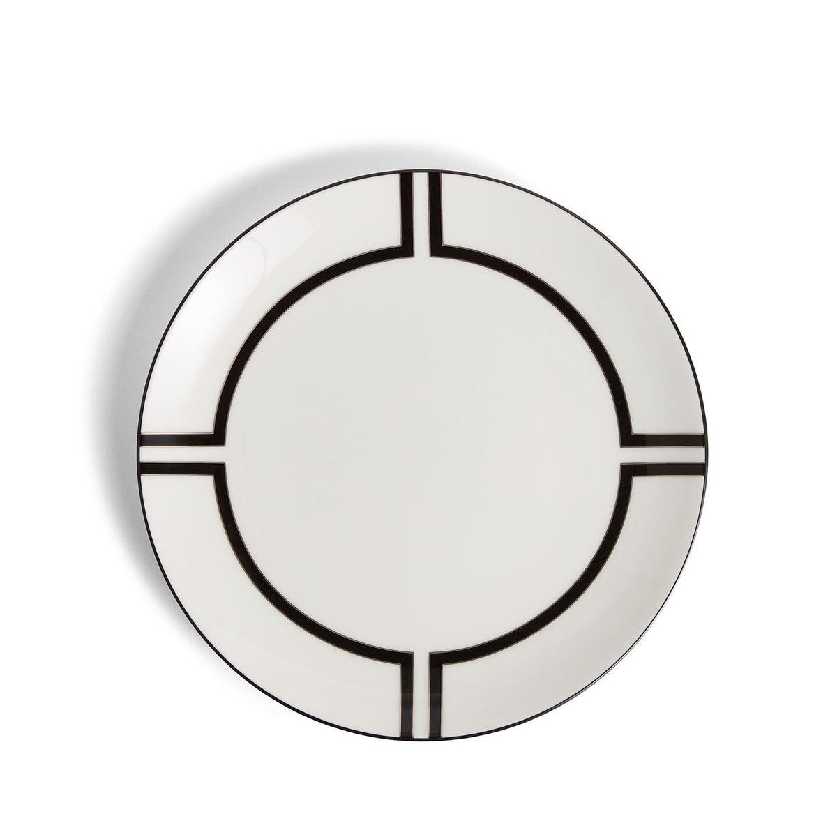 Vera Wang Luxe Graphite Salad Plate