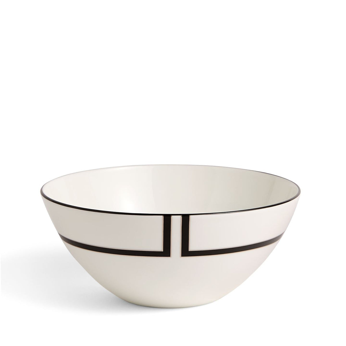 Vera Wang Luxe Graphite Cereal Bowl