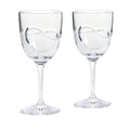 Vera Wang Luxe Graphite White Wine Pair