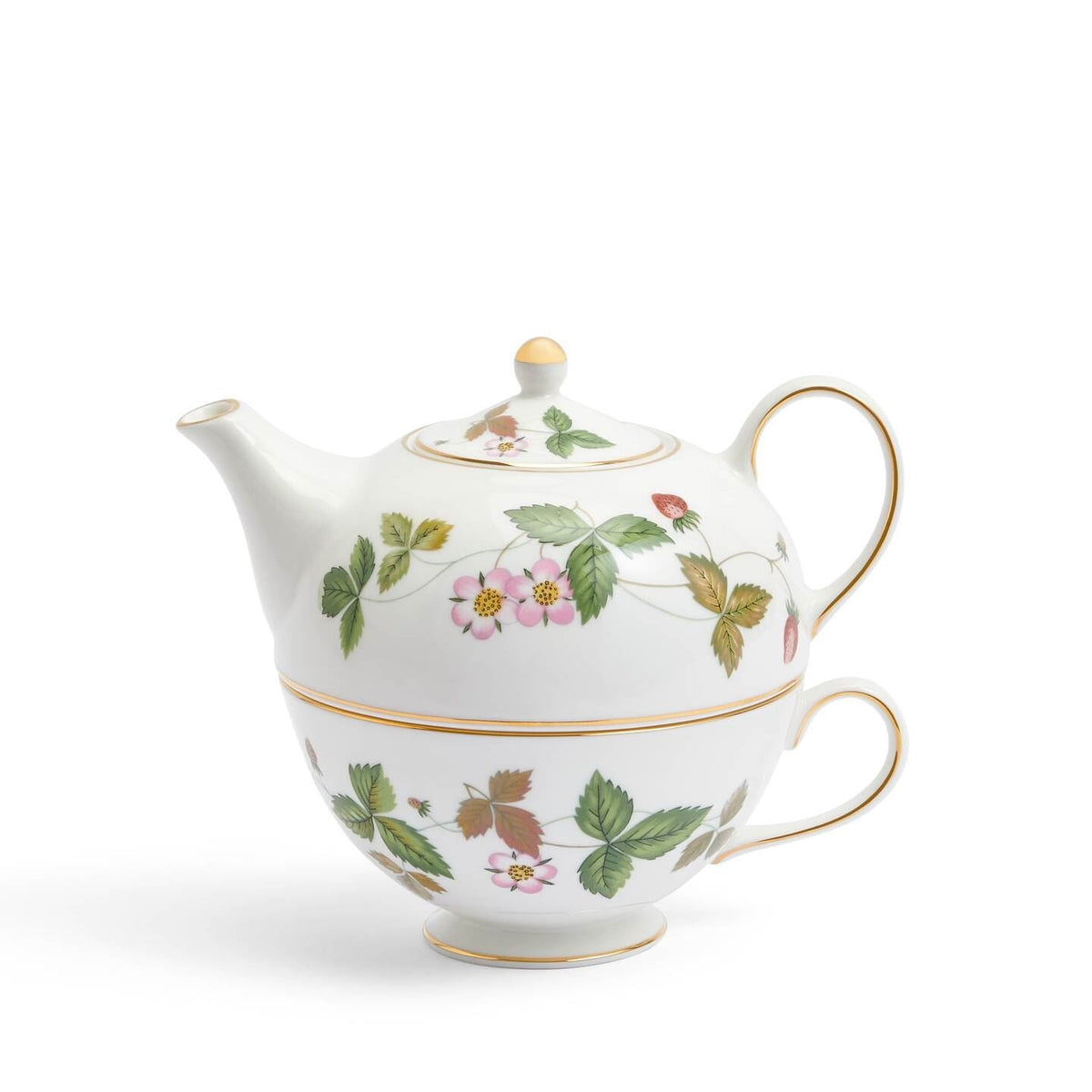 Wild Strawberry Gold Tea for One