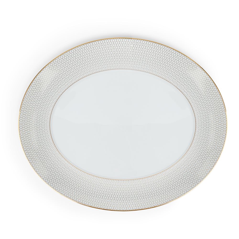 Gio Gold Oval Serving Dish