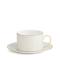 Gio Gold Teacup and Saucer