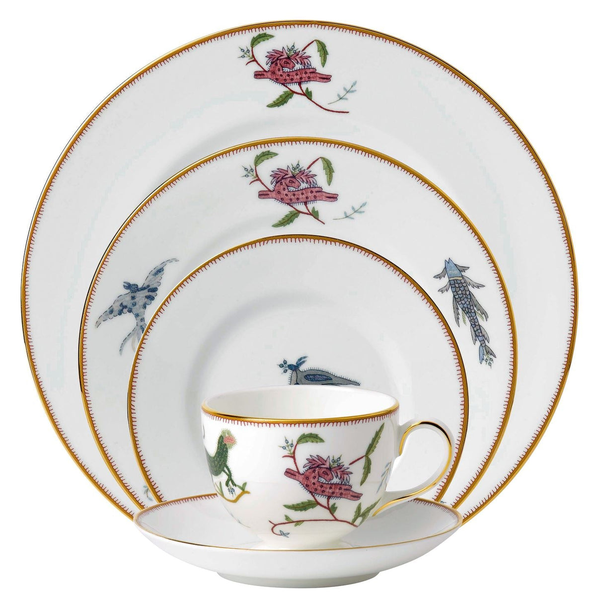 Mythical Creatures 5-Piece Dinner Setting