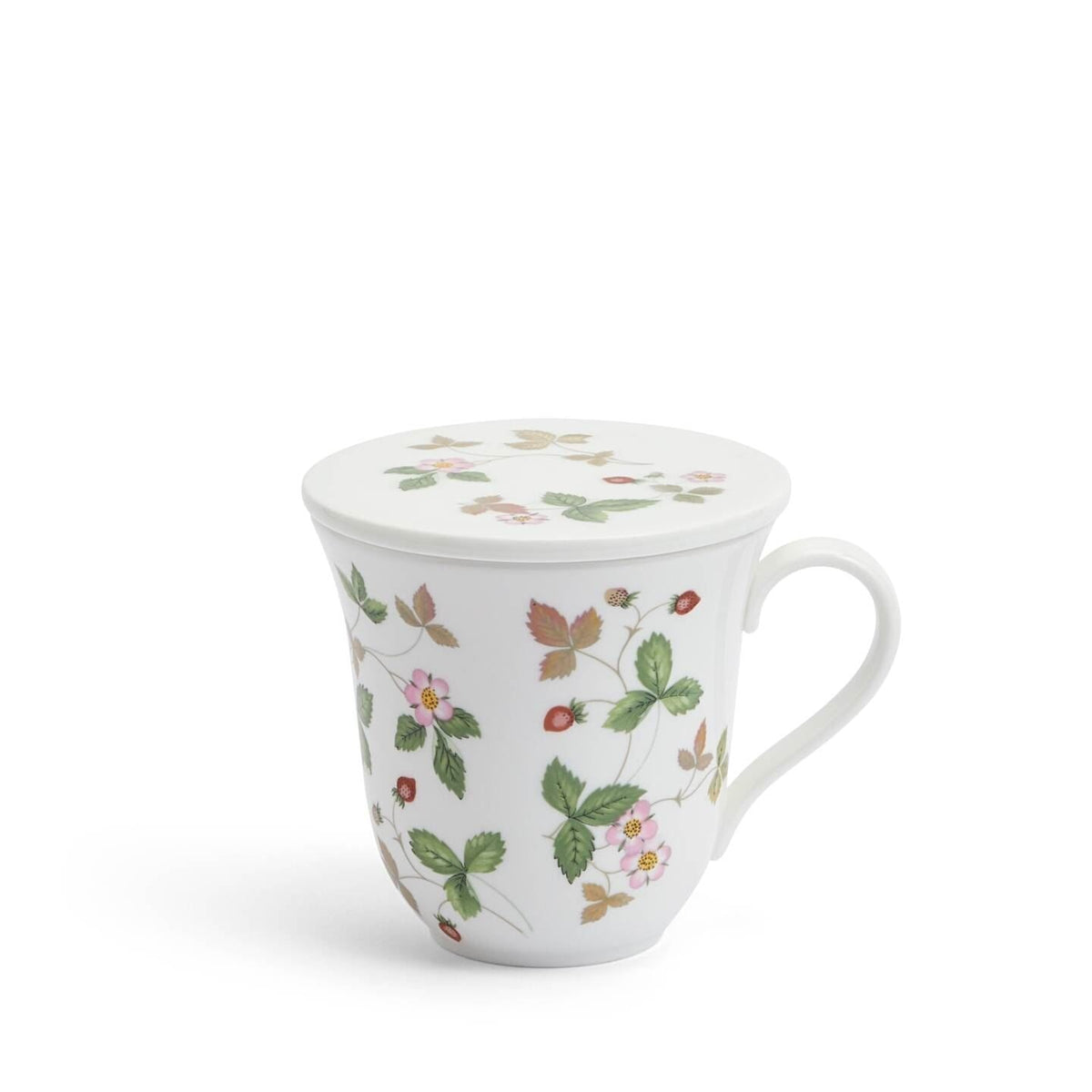 Wild Strawberry Classic Lidded Mug