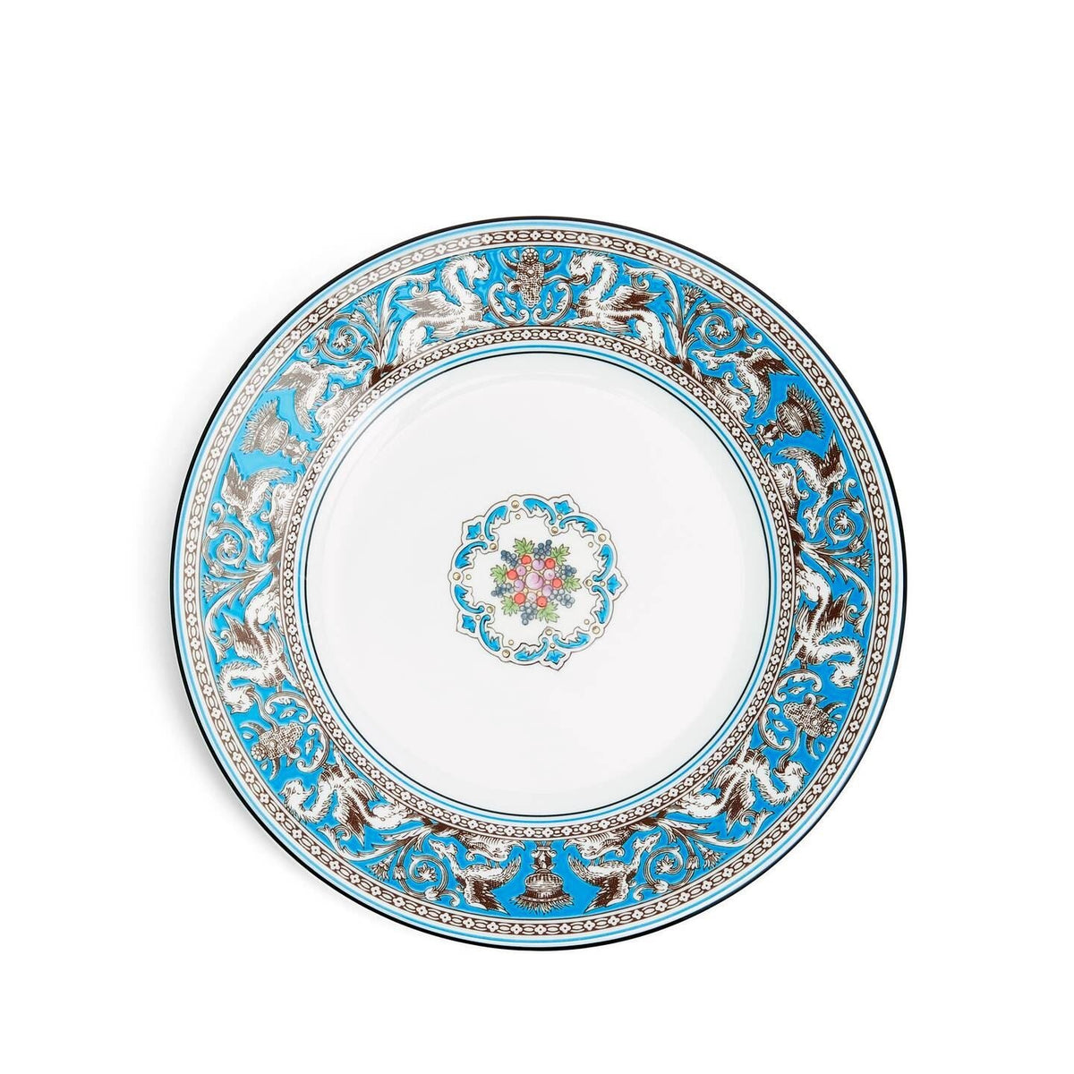 Florentine Turquoise Salad Plate