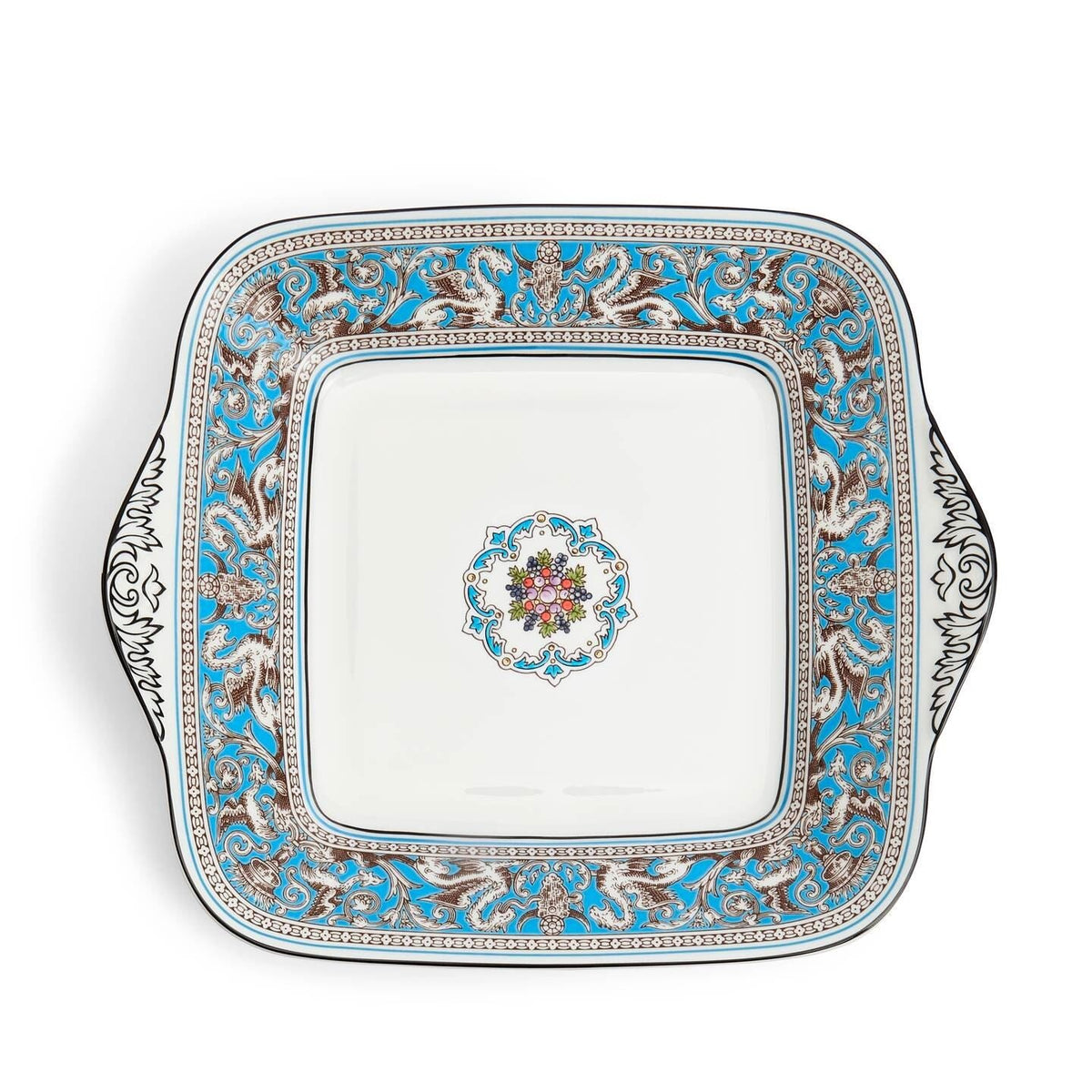Florentine Turquoise Bread and Butter Plate
