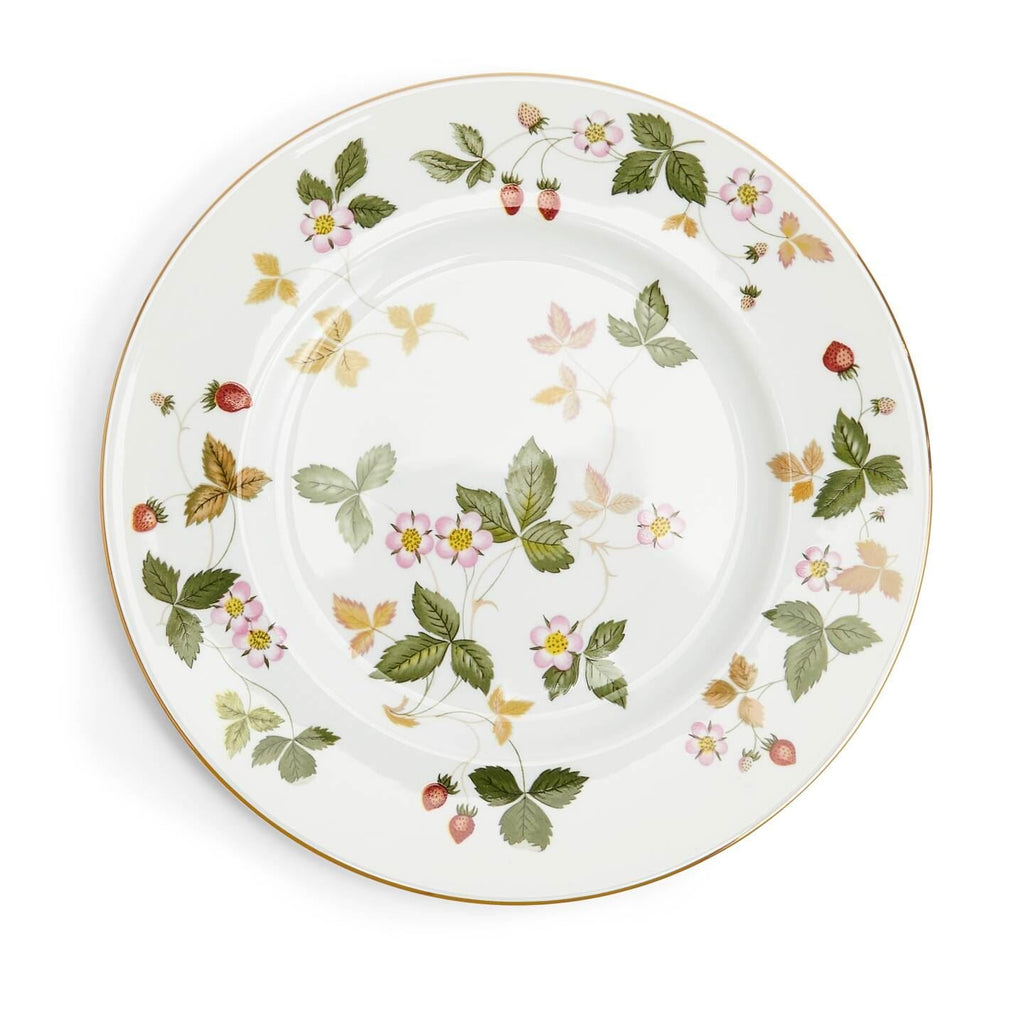 Wild Strawberry Gold Dinner Plate