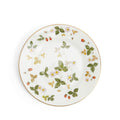 Wild Strawberry Gold Bread and Butter Plate