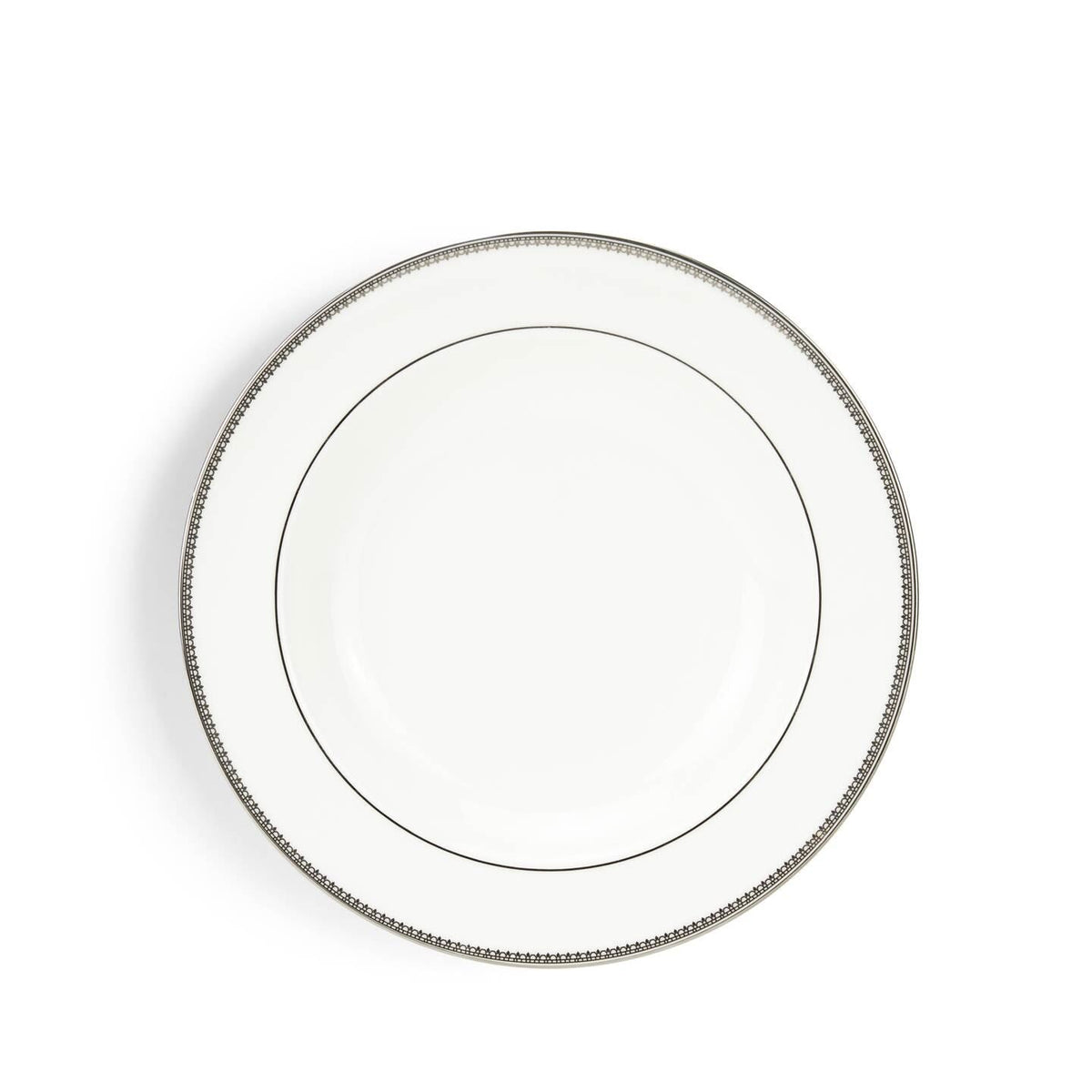 Vera Wang Lace Platinum Soup Plate