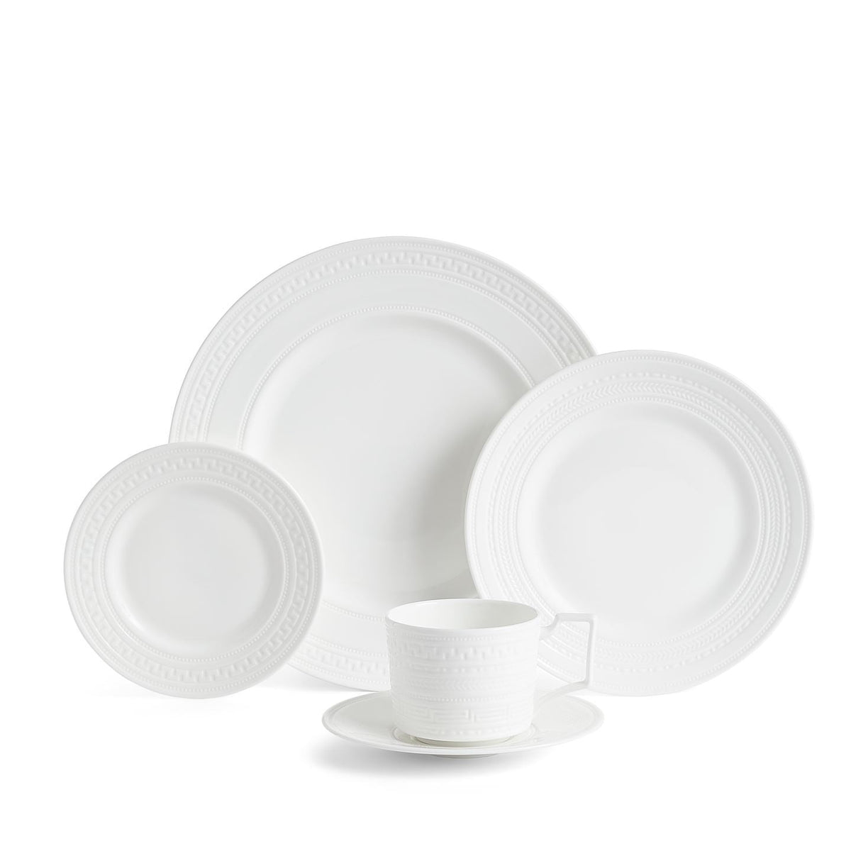 Intaglio 5-Piece Dinner Setting