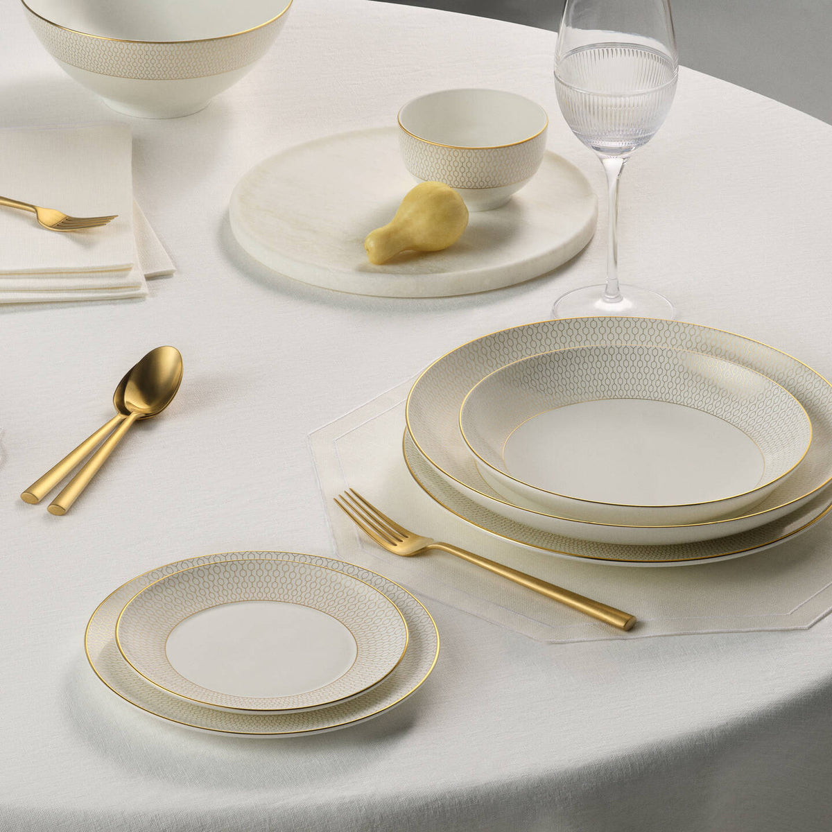 Gio Gold 4 Piece Set